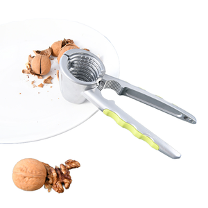 1pc Outil de décorticage manuel multifonctionnel en métal argenté pour noix, châtaignes et noisettes - Product Image 1