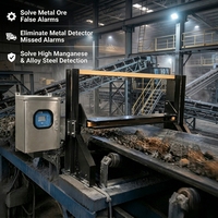 Détecteur de métaux robuste pour l'exploitation minière, écran LCD haute résolution, indice de protection IP68, garantie 1 an, localisation précise, bobine de recherche pour mines de manganèse