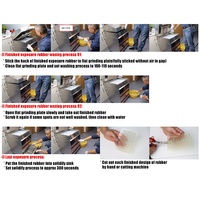 Résine polymère liquide UV transparente Trodat pour tampons auto-encreurs DIY et fabrication artisanale 2kg