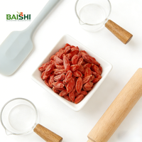 Bayas de Goji Orgánicas Secas de Primera Calidad, Origen Ningxia, Suministro Directo de Fábrica al por Mayor para Producción de Repostería