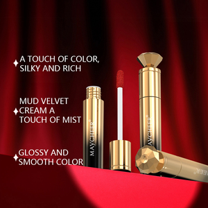 Maycheer Moisture Lipgloss Matte Clear Liquid Lipstick <span class=keywords><strong>Lip</strong></span> Gloss 5 Colors Wholesale <span class=keywords><strong>Lip</strong></span> Gloss Set Matte Finish <span class=keywords><strong>Lip</strong></span> Gloss - Product Image 3