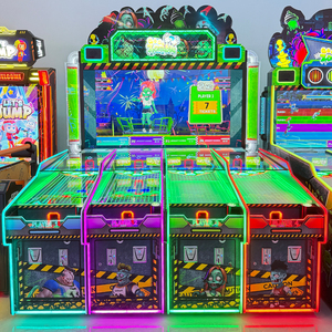 Máquina recreativa operada con monedas, juego de video Go Go Zombie Running Bowling, máquina de redención de juegos de arcade con bola rodante - Product Image 4
