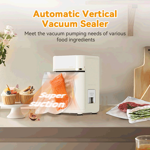 Scelleuse <span class=keywords><strong>sous</strong></span> <span class=keywords><strong>vide</strong></span> compacte et élégante avec fonction autonettoyante, pour une présentation verticale des aliments sur le comptoir de cuisine moderne - Product Image 3