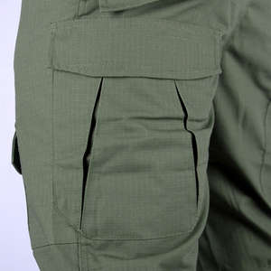 Uniforme tactique pas cher Chemise et pantalon avec coudières et genouillères Équipement tactique Couleurs camouflage - Product Image 3