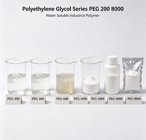 พอลิเมอร์ PEG สำหรับอุตสาหกรรมกระดาษ PEG 400 600 3350 สารเติมแต่งสำหรับการผลิตกระดาษ สารเคลือบผิว รูปแบบของเหลวและของแข็ง - Product Image 2