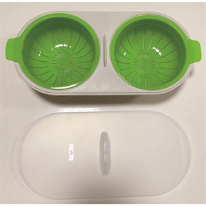 Olla doble para microondas, para cocinar fácilmente en microondas, molde para hervir, utensilio de cocina - Product Image 2