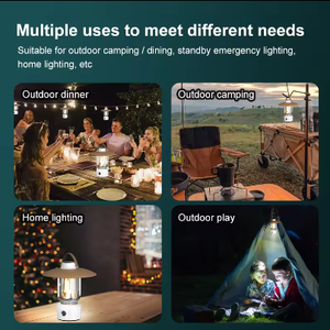 Nueva atenuación impermeable portátil camping luces batería tienda USB colgante emergencia LED lámpara al aire libre - Product Image 2