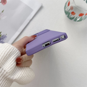เคส TPU แบบนิ่มป้องกันกล้องสไลด์สำหรับ <span class=keywords><strong>Samsung</strong></span> Galaxy S24 S23 S22 S21 <span class=keywords><strong>S30</strong></span>อัลตร้าเฟพลัส S24 + ฝาครอบกันกระแทกสีทึบ - Product Image 3