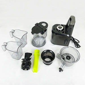 Presse-agrumes lent Presse à froid à grande bouche Machine à fruits orange commerciale Jus de légumes domestique électrique Presse-agrumes lent multifonctionnel - Product Image 3