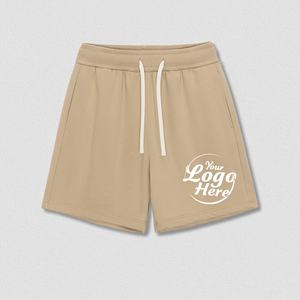 กางเกงขาสั้นเล่นกีฬาของผู้ชายสำหรับฤดูใบไม้ผลิฤดูร้อน340g ผ้าทรงหลวมแบบสั่งทำ - Product Image 6