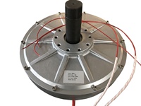 Générateur à aimant permanent pour éolienne, faible régime, alternateur 10 kW, 380 VAC, efficacité >90 %, 1000 tr/min
