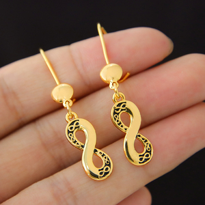 Ethiopia Gold Plated Bridal Jewelry 21k Gold Plated Vintage Adjustable Bangle Ring Jewelry Set for Women Wedding Party - Product Image 3