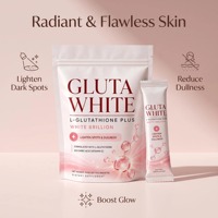 Poudre de Glutathion OEM avec Vitamine C en Sachets – Complément Alimentaire pour l'Hydratation, l'Éclat et l'Uniformisation du Teint