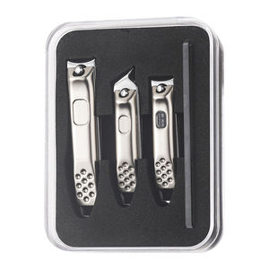 Juego de Cortaúñas de Diseño, Cortaúñas de Acero Inoxidable de Alto Pulido, Lima de Vidrio Nano, Apertura de Mandíbula Ancha, Herramientas Duraderas y Portátiles <span class=keywords><strong>para</strong></span> el Cuidado de <span class=keywords><strong>las</strong></span> <span class=keywords><strong>Uñas</strong></span> - Product Image 4