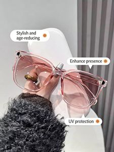 Novedades 2026, Gafas de Sol Cuadradas Extra Grandes con Degradado, Gafas para Todo Tipo de Rostro, Gafas de Sol de Moda para Mujer, Gafas de Diseñador Unisex - Product Image 5