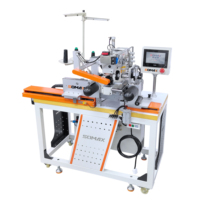 Machine à coudre à point de recouvrement automatique à grande vitesse SOMAX SM-09 pour ceintures élastiques, idéale pour les usines de confection