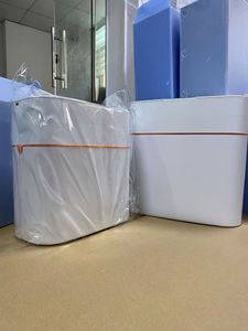 <span class=keywords><strong>Corbeille</strong></span> à papier électrique intelligente automatique pour toilettes domestiques avec couvercle, bac à papier toilette intégré, vente en gros - Product Image 6