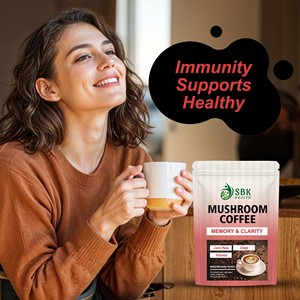 Café de Champiñones Oem Lion's Mane, Apoya la Inmunidad Saludable, Café Tostado con Champiñones Infundidos con Vitaminas B, Suplemento en Polvo - Product Image 4