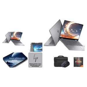 <span class=keywords><strong>HP</strong></span> Star X14 ENVY14 x360 Nuevo Portátil Ligero con Pantalla Táctil Inteligente para Oficina, Intel Core I7-1255U, SSD, Relación de Aspecto 16:9, 1920x1080, Tercera Parte - Product Image 1