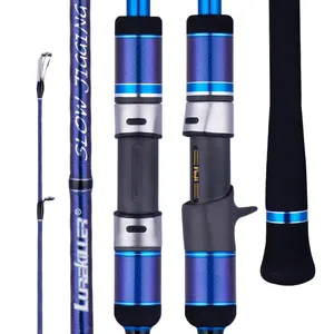 2022 Lurekiller Zwarte Ruiter Langzaam Jigging Rod 1.91M Fuji Deel 3 Secties Draagbare Spinning/Casting Hi Power X carbon Ocean Staaf