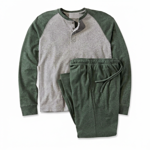 Ensemble de pyjama en flanelle de luxe pour homme, hautement recommandé, taille plus, hiver, coupe décontractée, imprimé léopard, vêtements de détente doux - Product Image 1