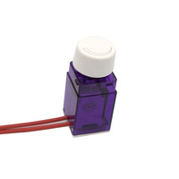 Interrupteur variateur de lumière LED à bouton-poussoir pour lampe à découpage latéral