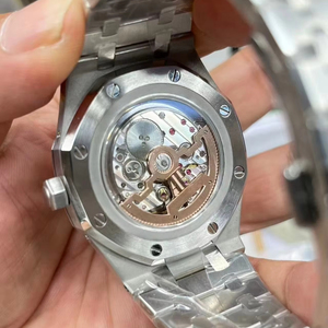 Top-quality mechanical movement luxury brand sapphire business watch round stainless steel water-resistant watch - Product Image 1