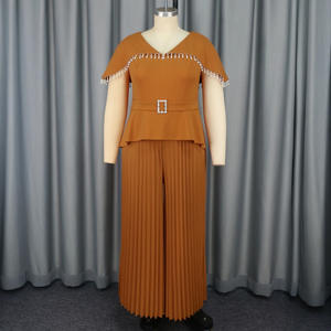 <span class=keywords><strong>Mono</strong></span> <span class=keywords><strong>de</strong></span> cintura alta <span class=keywords><strong>con</strong></span> manga <span class=keywords><strong>de</strong></span> <span class=keywords><strong>capa</strong></span>, Falda plisada <span class=keywords><strong>de</strong></span> <span class=keywords><strong>fiesta</strong></span> para mujer, pantalones, moda Sehe - Product Image 6