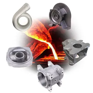 Factory Custom Low Pressure Gravity Casting Services Precision Aluminum Sand Casting Parts