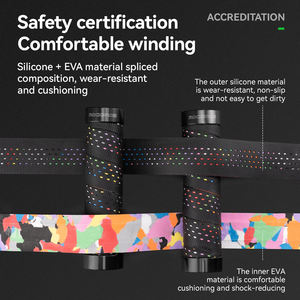 ROCKBROS-Cubiertas para <span class=keywords><strong>manillar</strong></span> de bicicleta, accesorios de ciclismo profesional - Product Image 3