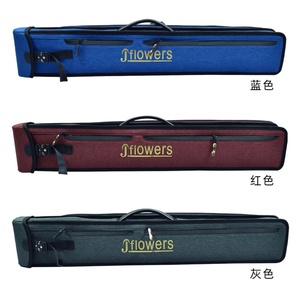 กระเป๋าใส่ไม้คิว Jflowers แบบ 3x4 พร้อมสายสะพายหลัง กระเป๋าใส่ไม้บิลเลียดนุ่มๆ สำหรับใส่ไม้คิว 3 ด้าม 4 หัวคิว และอุปกรณ์บิลเลียด - Product Image 5