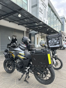 Caja lateral de aleación de aluminio de liberación rápida para motocicleta de 35L, cajas de viaje universales para Honda <span class=keywords><strong>Cb500x</strong></span> <span class=keywords><strong>Nc750x</strong></span> Forza350 - Product Image 6