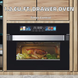 <span class=keywords><strong>Four</strong></span> à <span class=keywords><strong>vapeur</strong></span> combiné intelligent intégré de 40L avec porte en verre, convection rotative, adapté aux cuisines domestiques <span class=keywords><strong>et</strong></span> commerciales - Product Image 2