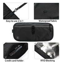 Dompet uang tersembunyi, Set keamanan perjalanan RFID kustom dan leher ramping