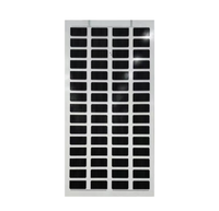 Module photovoltaïque BIPV sans cadre haute efficacité transparent et coloré 450W 500W 550W, panneau solaire BIPV pour façade en verre de bâtiment