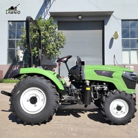 Tracteur agricole LAWNIO à quatre roues motrices, conforme aux normes internationales, stable en exploitation sur terrain, pour travaux agricoles