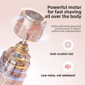 <span class=keywords><strong>Rasoir</strong></span> électrique double tête pour femme, tondeuse <span class=keywords><strong>intime</strong></span> pour poils pubiens, vente en gros pour hommes et femmes - Product Image 5