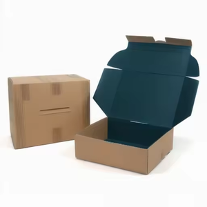 صندوق بريد فاخر من الورق المعاد تدويره بشعار مخصص، علب تغليف وشحن للملابس والملابس الداخلية والتيشيرتات، صندوق هدايا غامض - Product Image 5