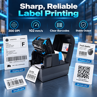 Printer Label Barcode Termal Berkinerja Tinggi untuk Pasar Grosir Supermarket Komersial