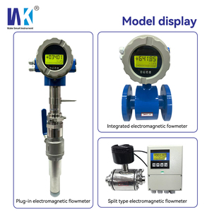 Insteektype Kogelkraan met grote diameter MODBUS Elektromagnetische flowmeter - Product Image 1