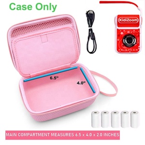 Funda de cámara EVA Compatible con <span class=keywords><strong>VTech</strong></span>/ KidiZoom, Impresión de rollos térmicos, papel de recarga, almacenamiento de viaje, solo bolsa - Product Image 2
