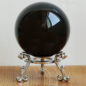 Sfera di Vetro Trasparente Lucidata, Lente per Fotografia, Globo Feng Shui, Supporto Ecologico, Decorazione Artistica per la Casa, Ornamenti Portafortuna - Product Image 5