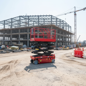 Piattaforma Elevatrice a Forbice Elettrica 12m per Sollevamento, Trazione e Posizionamento - Product Image 1