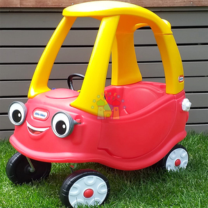 Ensemble de jeux souples de qualité commerciale pour enfants, voiture à pédales en plastique pour tout-petits de 2 à 4 ans, <span class=keywords><strong>1</strong></span> pièce - Product Image 4