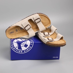 Sandalias <span class=keywords><strong>Arizona</strong></span> al por Mayor, Estilo Birkenstock de Cuero Genuino, Precio de Fábrica, Fabricante, Zapatos Cómodos para Uso Diario, Nuevos - Product Image 1