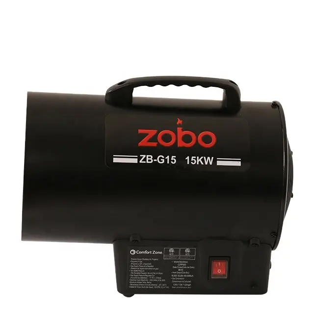 ZOBO 15KW GPL Gas Portatile Ad Aria Forzata Spazio Riscaldatore Con CE