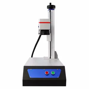 Jinglaser Desktop Fiber Laser Marking Machine with MAX 20W Laser Source Small Size Portable
