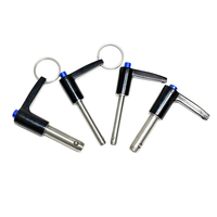 Piston à ressort d'indexation Verrouillage rapide Réseau de lignes à billes en acier inoxydable Goupilles personnalisées Accessoires de moto de voiture Autre attache