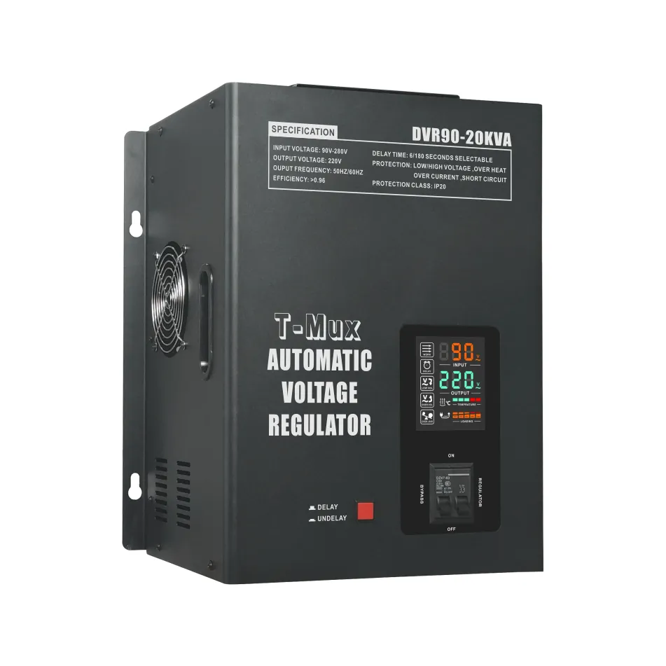 AVR20kvaリレータイプAC自動電圧スタビライザー/レギュレーター
