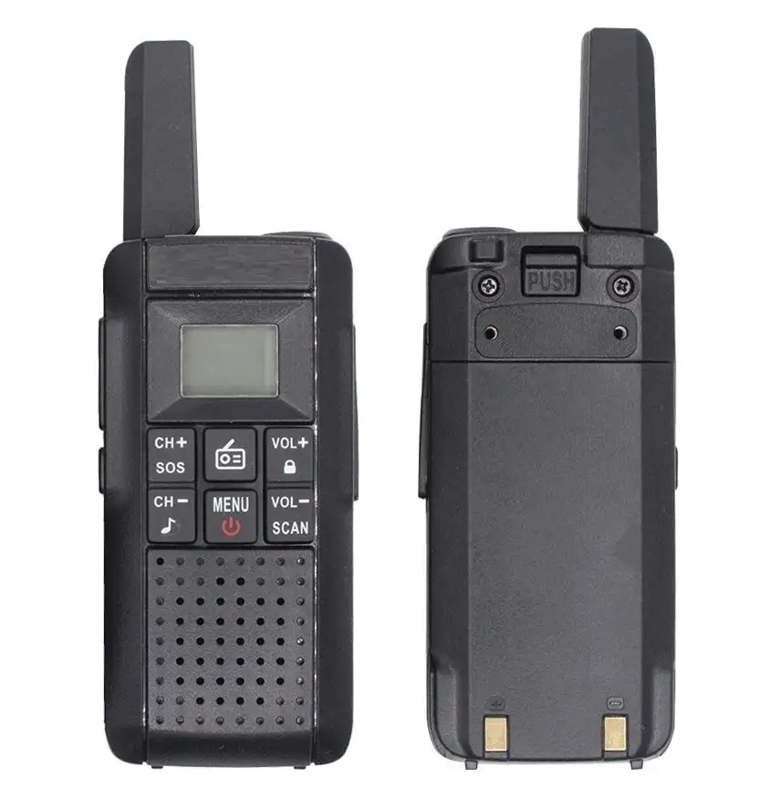 PMR446 ODM FRS GMRS Walkie Talkie with LPDライセンスフリーミニ双方向ラジオ446.00625MHz-446.09375MHz